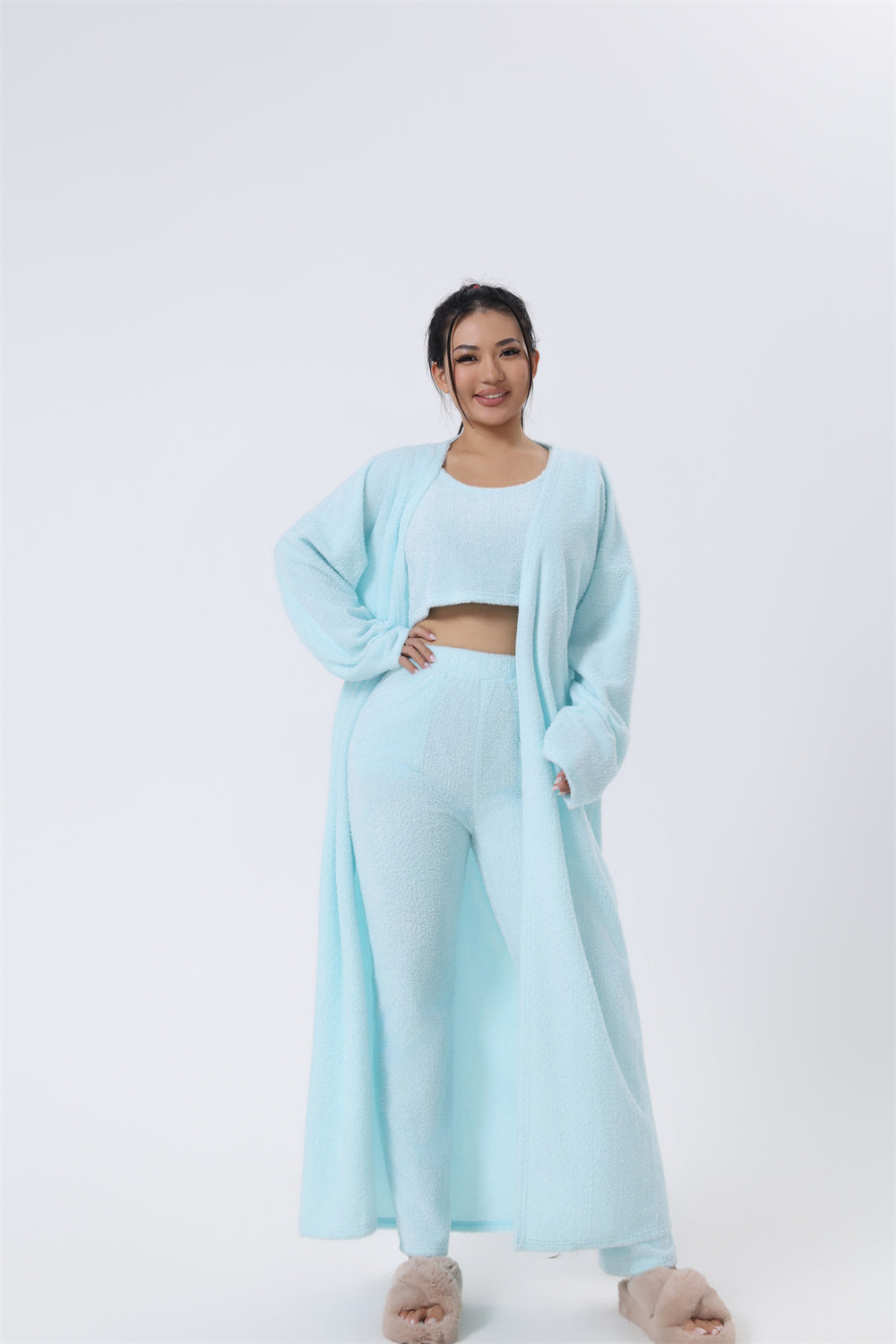 Cozy Matching 3 Piece Lounge Set - Mari’Anna Tees