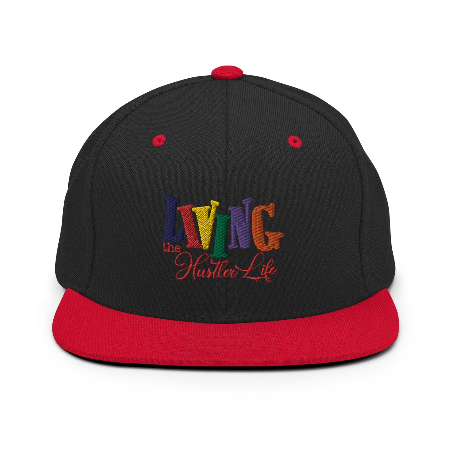 Living The Hustler Life Snapback Hat - Mari’Anna Tees