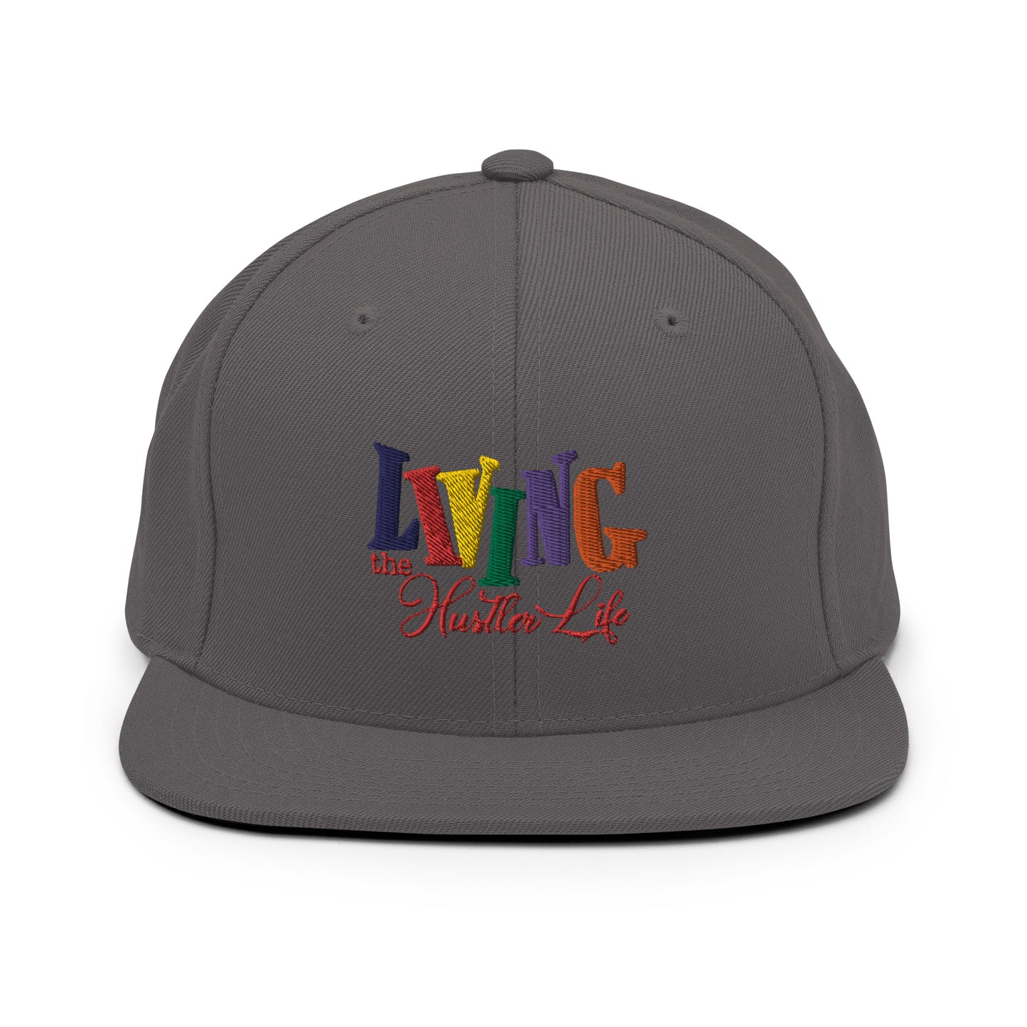 Living The Hustler Life Snapback Hat - Mari’Anna Tees