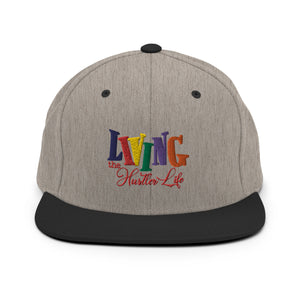 Living The Hustler Life Snapback Hat