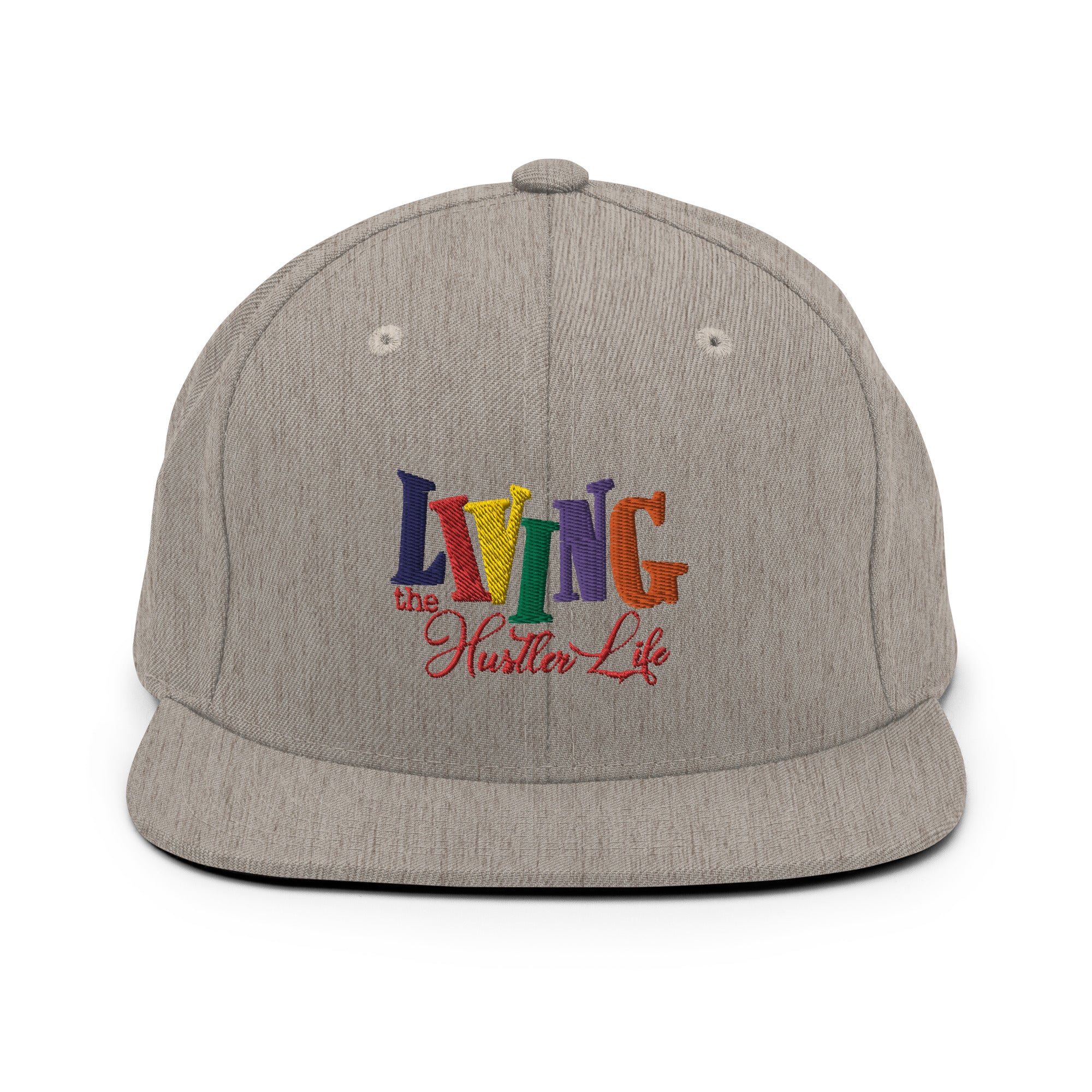 Living The Hustler Life Snapback Hat