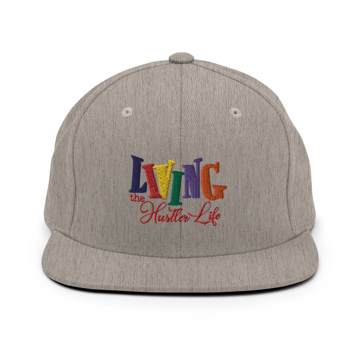 Living The Hustler Life Snapback Hat - Mari’Anna Tees