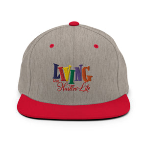 Living The Hustler Life Snapback Hat