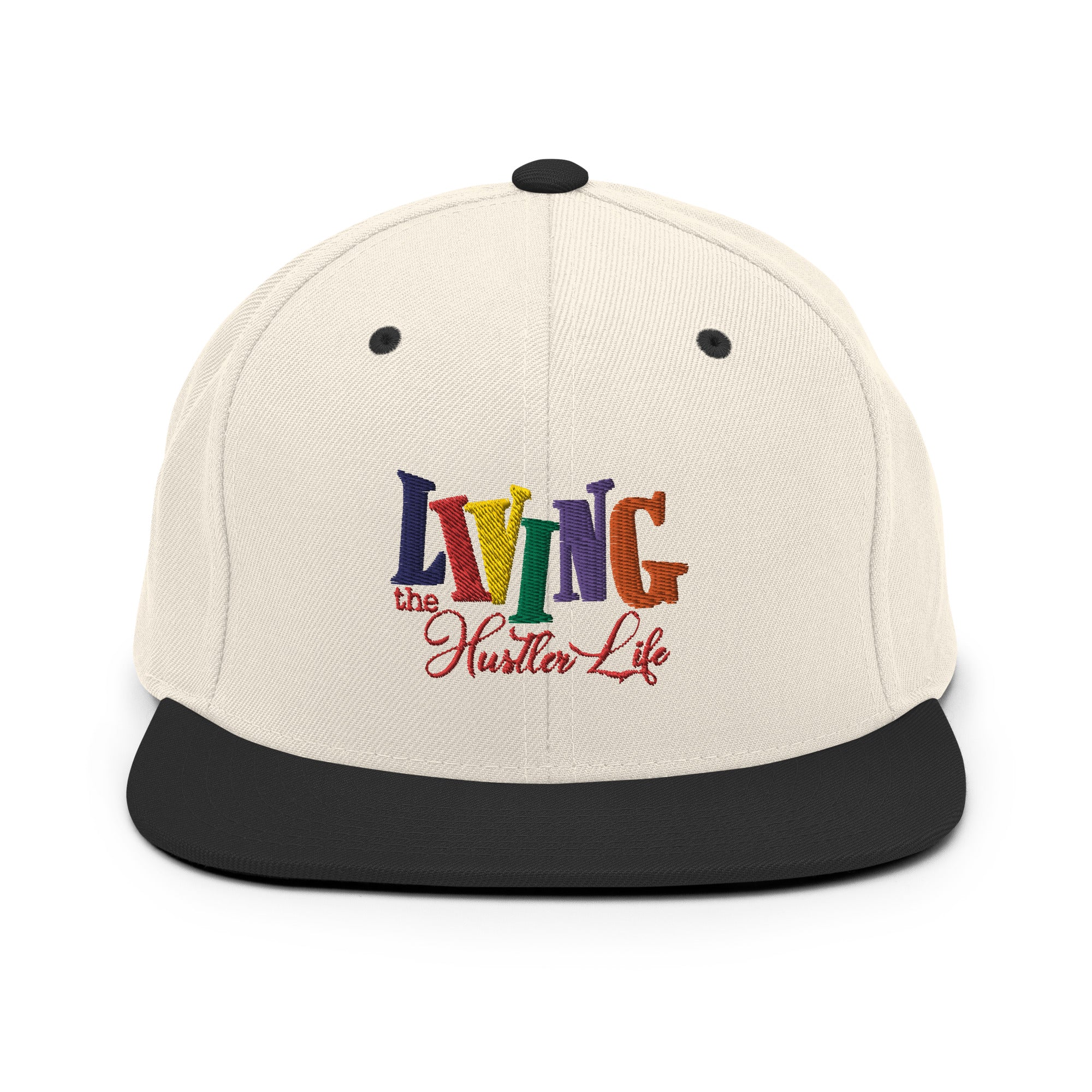 Living The Hustler Life Snapback Hat