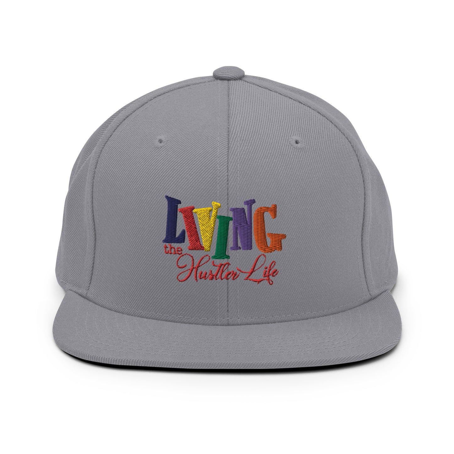 Living The Hustler Life Snapback Hat - Mari’Anna Tees