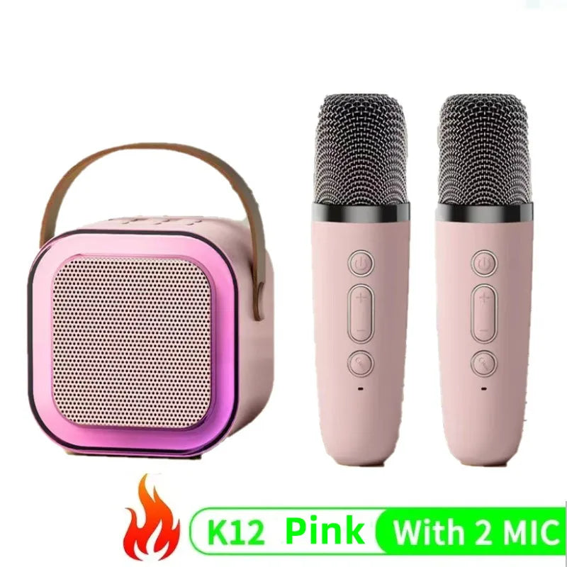 Bluetooth Wireless Microphone Karaoke Machine HIFI Stereo Sound Speaker - Mari’Anna Tees