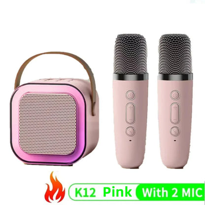 Bluetooth Wireless Microphone Karaoke Machine HIFI Stereo Sound Speaker - Mari’Anna Tees