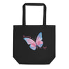 Load image into Gallery viewer, Mommy of an Angel Butterfly Eco Tote Bag