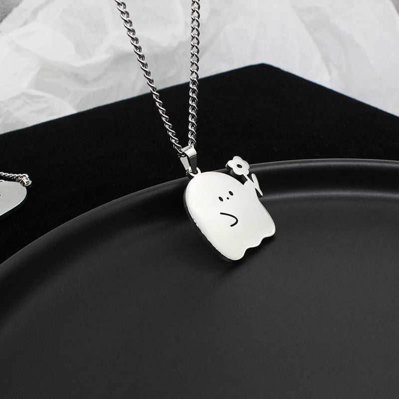 Cute Ghost Matching Necklace Jewelry Gifts - Mari’Anna Tees