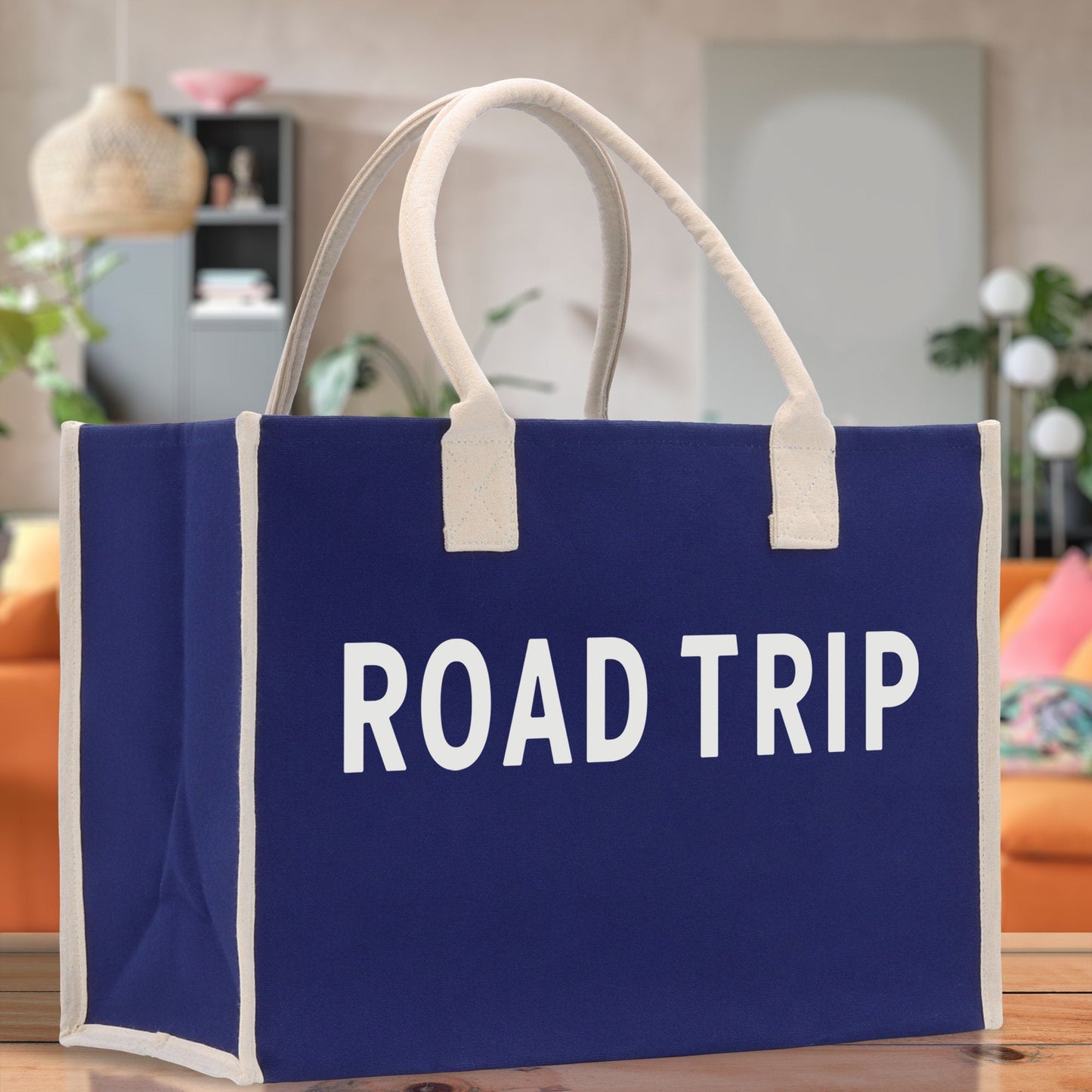 Road Trip Canvas Weekender Tote Bag