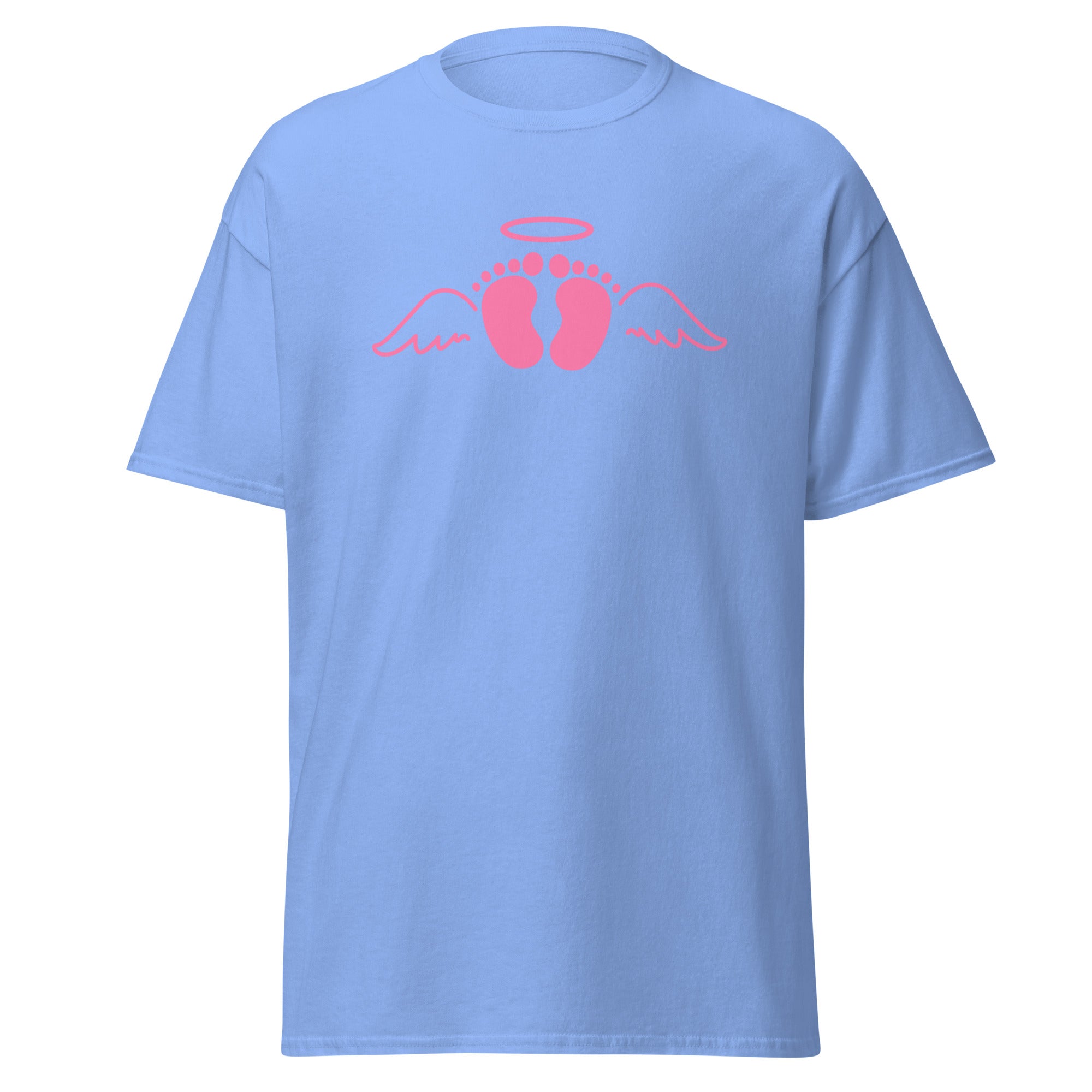 Pink Angel Baby Feet Unisex Classic Tee