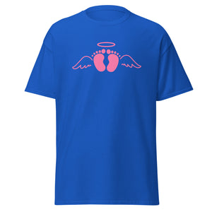 Pink Angel Baby Feet Unisex Classic Tee