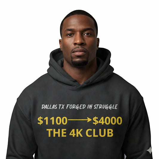 The 4K Club Heavyweight Embroidered Hoodie