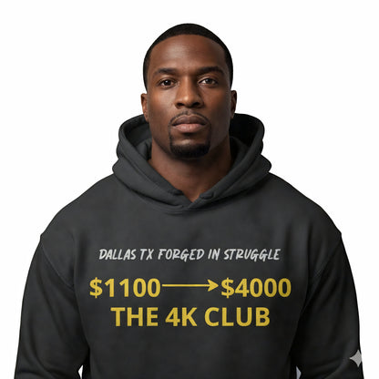 The 4K Club Heavyweight Embroidered Hoodie