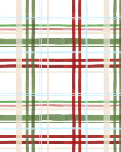 Plaid Christmas Bamboo Pajamas for Kids – Two Piece Set