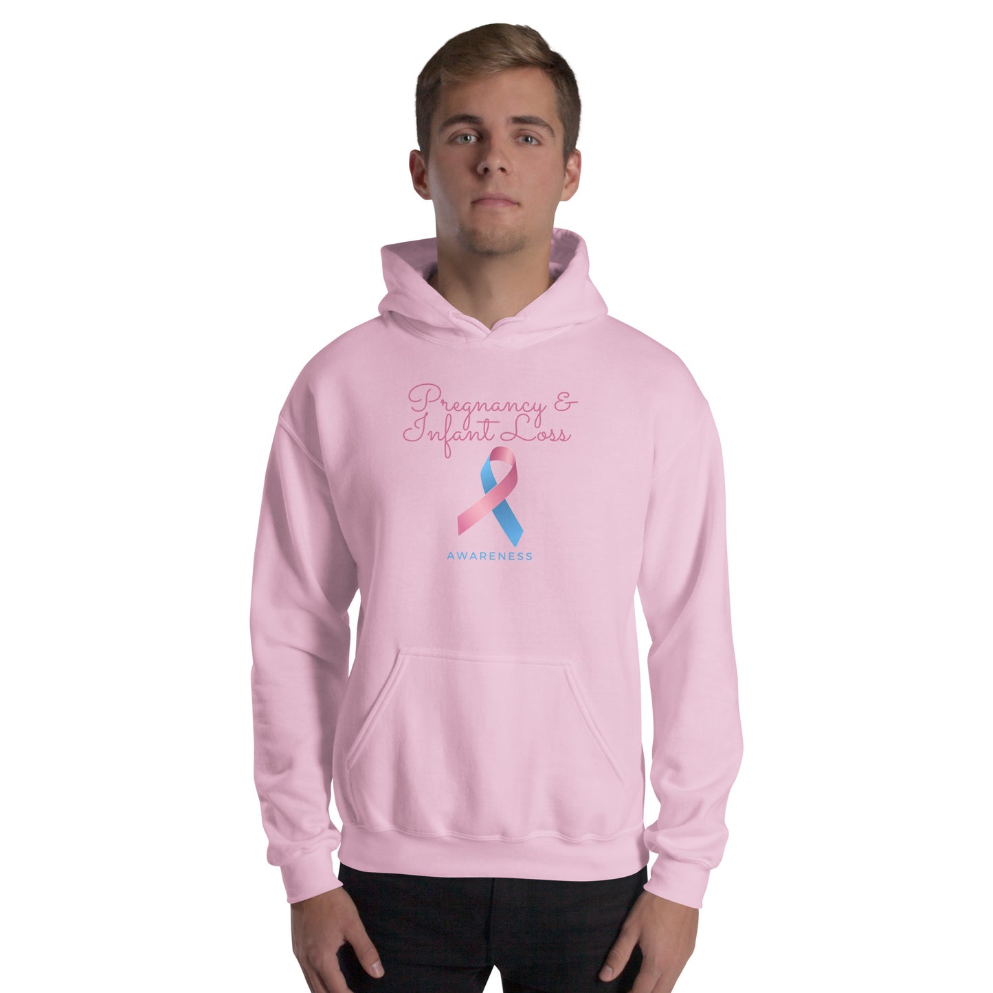 Pregnancy and Infant Loss Awareness Ribbon Unisex Hoodie - Mari’Anna Tees