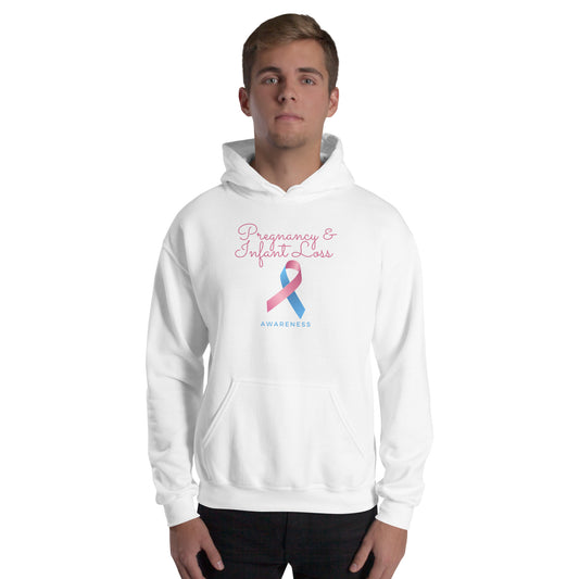 Pregnancy and Infant Loss Awareness Ribbon Unisex Hoodie - Mari’Anna Tees