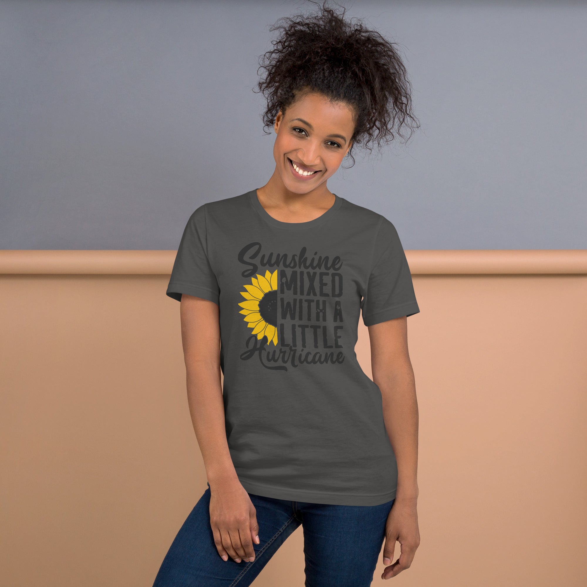 Sunshine Mixed With A Little Hurricane Unisex t-shirt