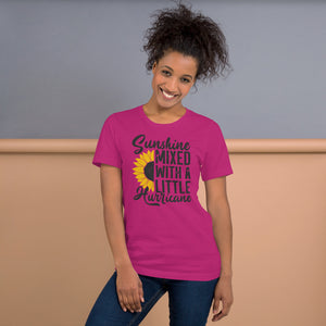 Sunshine Mixed With A Little Hurricane Unisex t-shirt