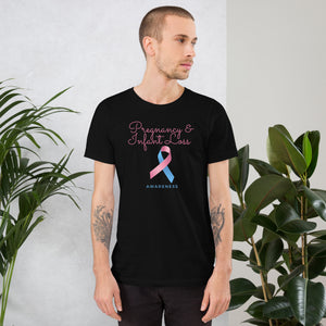 Pregnancy & Infant Loss Awareness Ribbon Unisex T-Shirt - Mari’Anna Tees