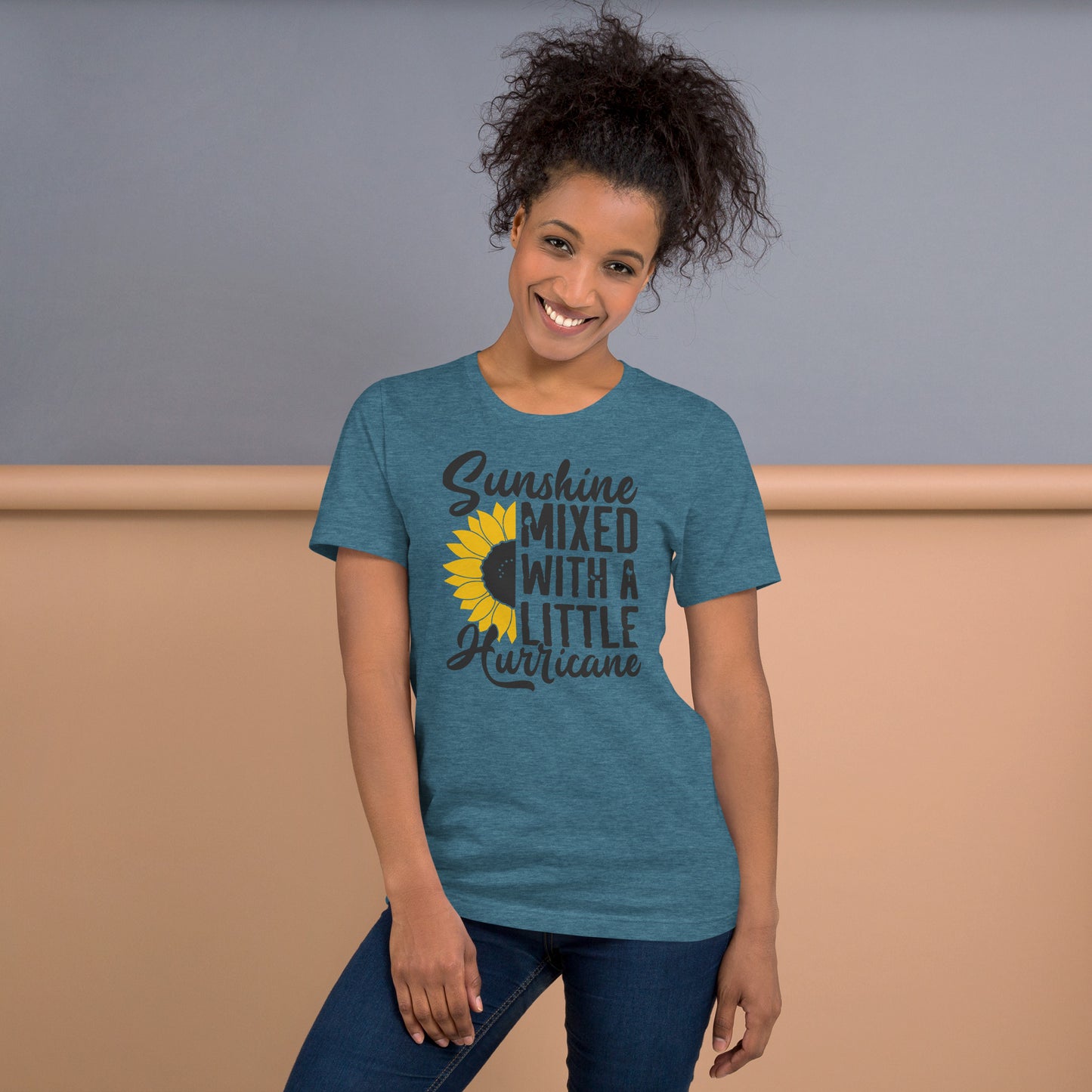 Sunshine Mixed With A Little Hurricane Unisex t-shirt - Mari’Anna Tees