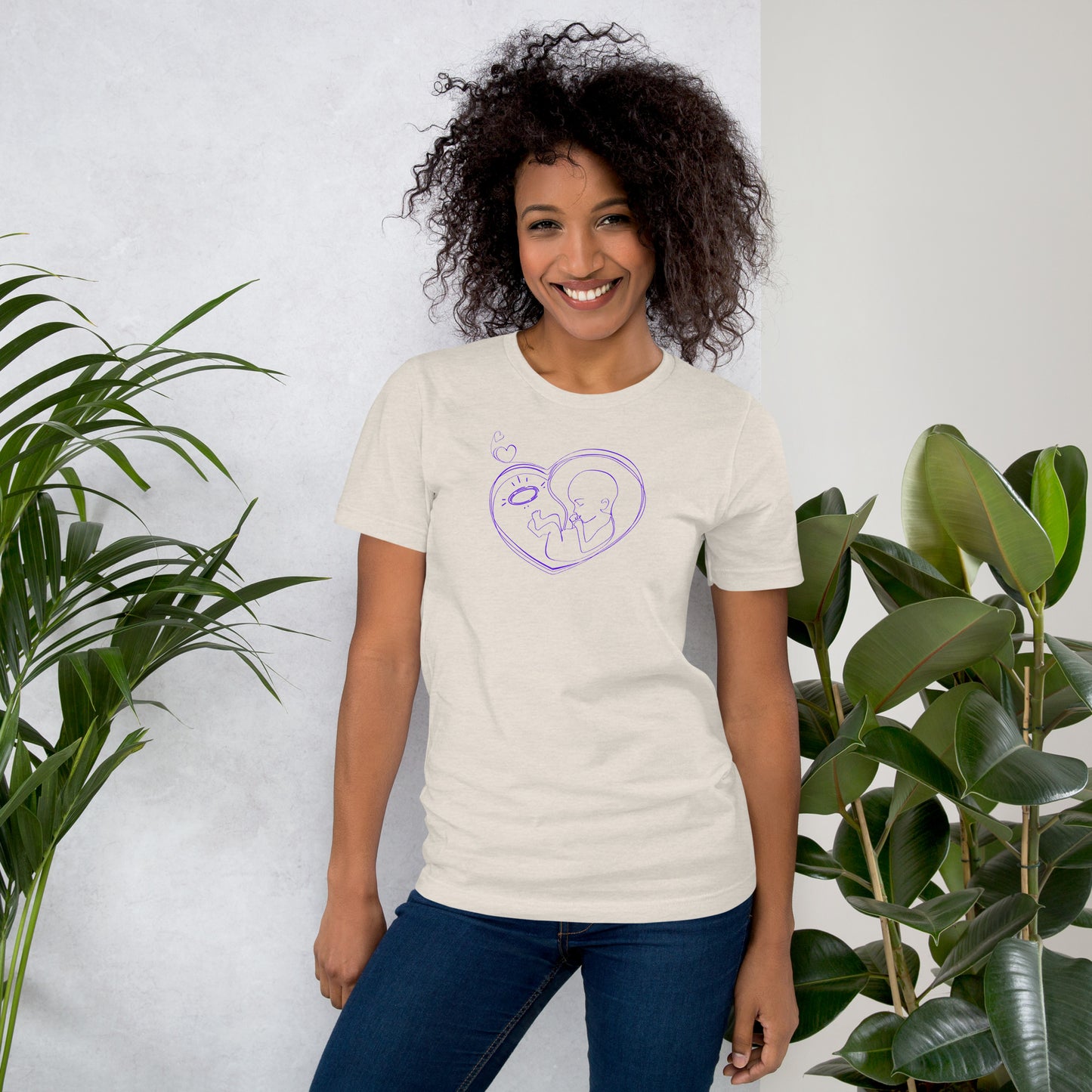 Unborn Angel Pregnancy Loss Awareness Unisex t-shirt - Mari’Anna Tees