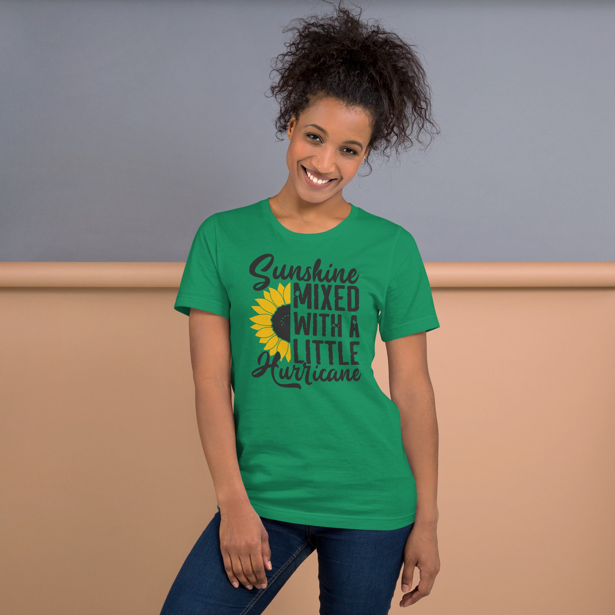 Sunshine Mixed With A Little Hurricane Unisex t-shirt