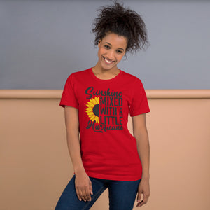 Sunshine Mixed With A Little Hurricane Unisex t-shirt