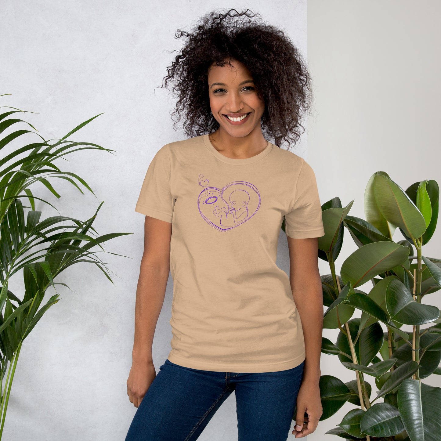 Unborn Angel Pregnancy Loss Awareness Unisex t-shirt - Mari’Anna Tees