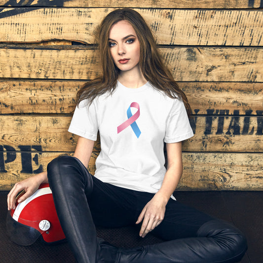 Pregnancy and Infant Loss Ribbon Unisex t-shirt