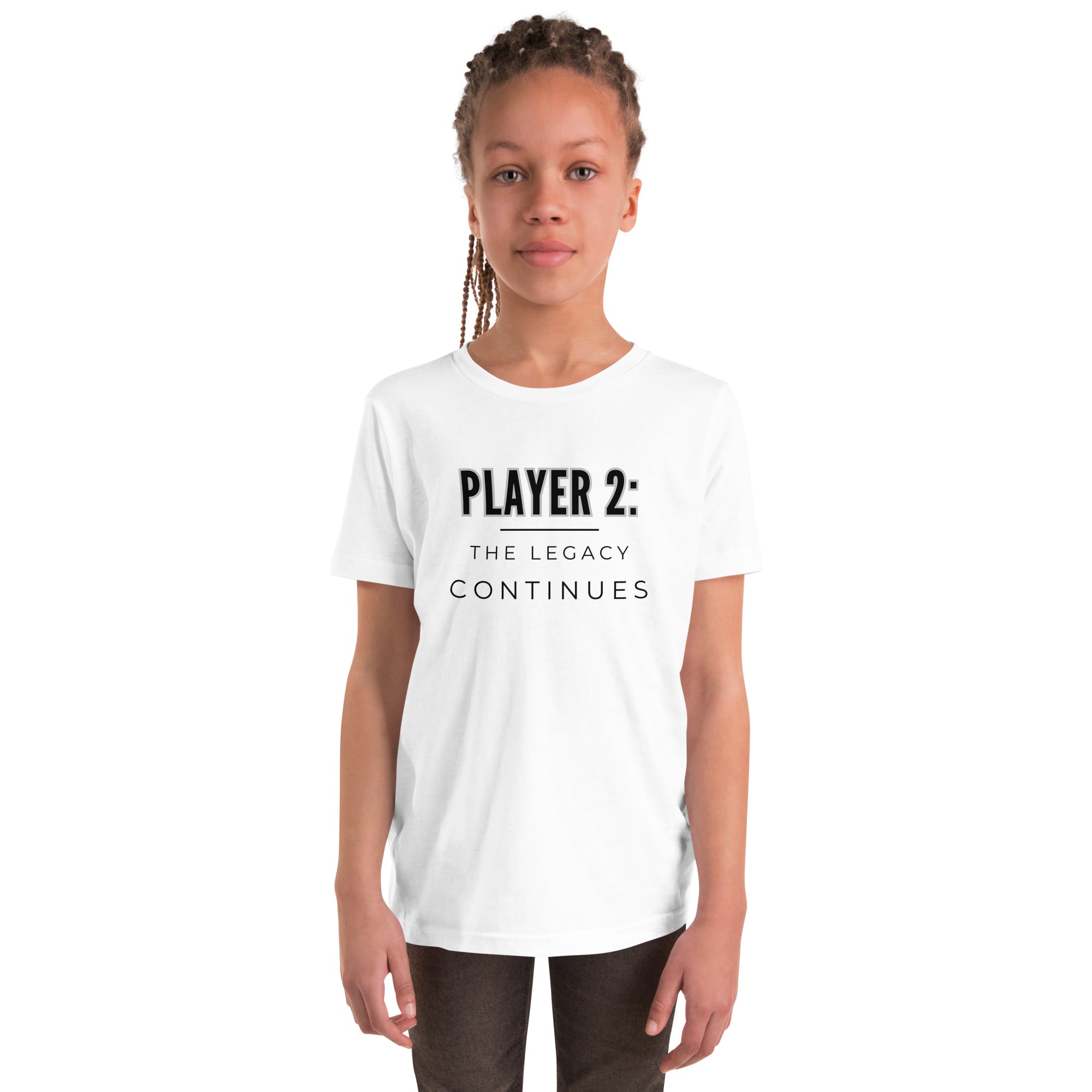 PLAYER 2: The Legacy Continues Youth Tee | Mari'Anna Tees Resilience Set